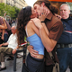 Police question victims who were attacked by Cupid (below).